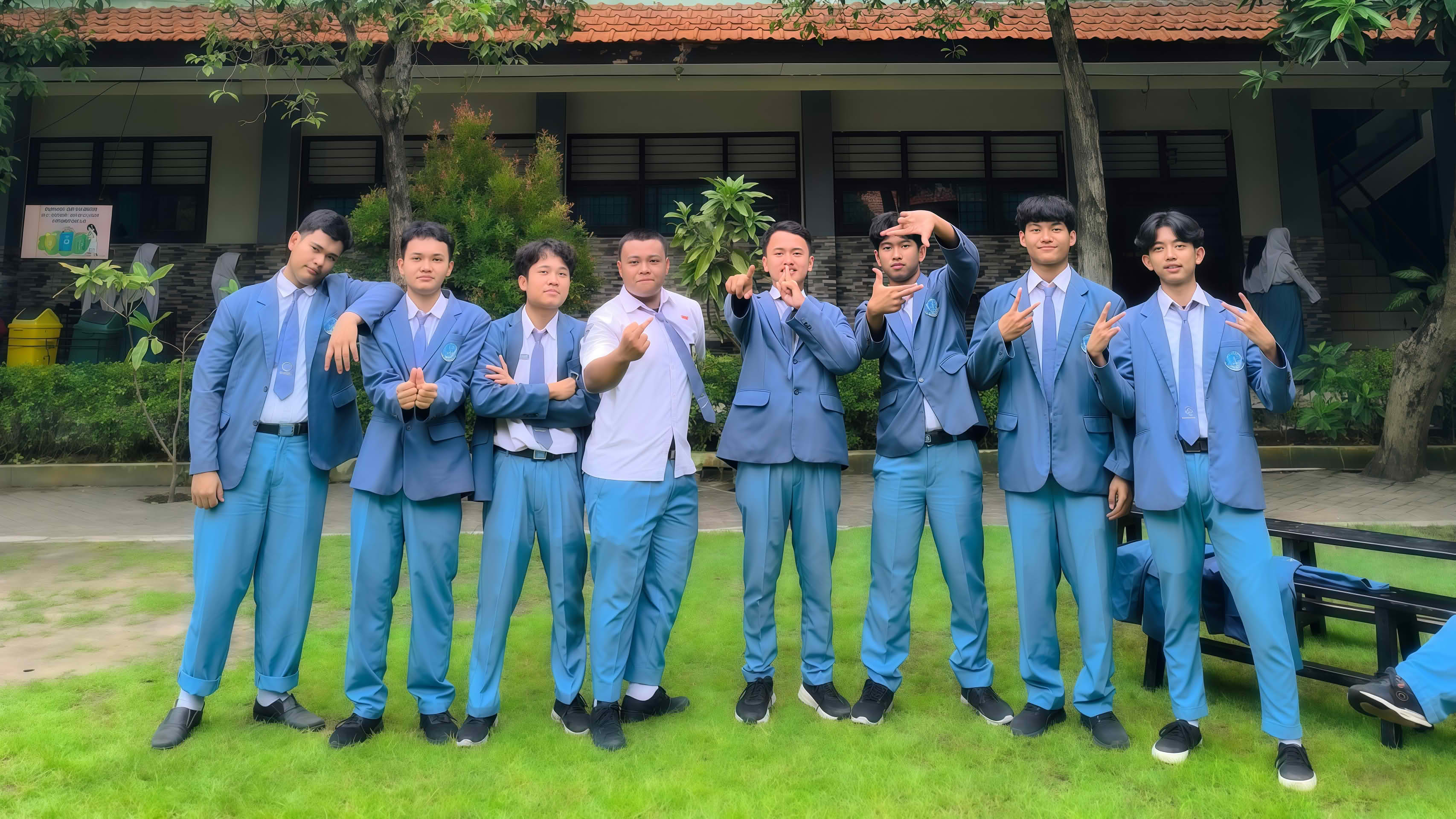 Foto Bersama Kelompok Kikuk Kikuk - Tim Kikuk Bumbum